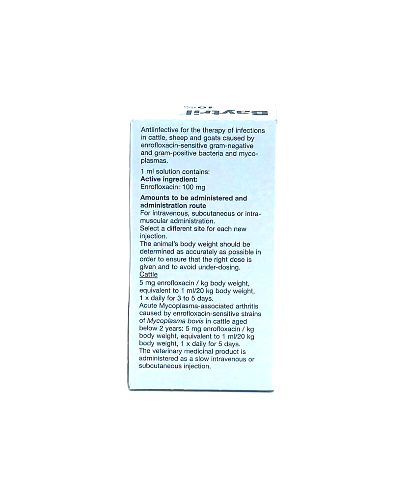 Baytril 10% Oral 100ml Antibacterial 