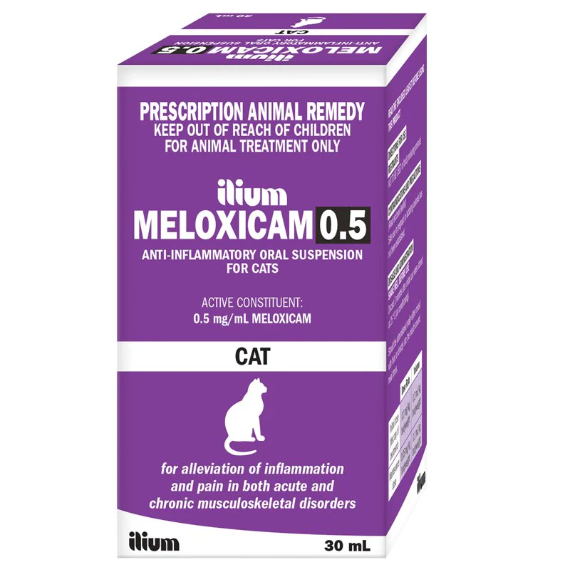 ilium Meloxicam Suspension 0.5 for Cats 30ml