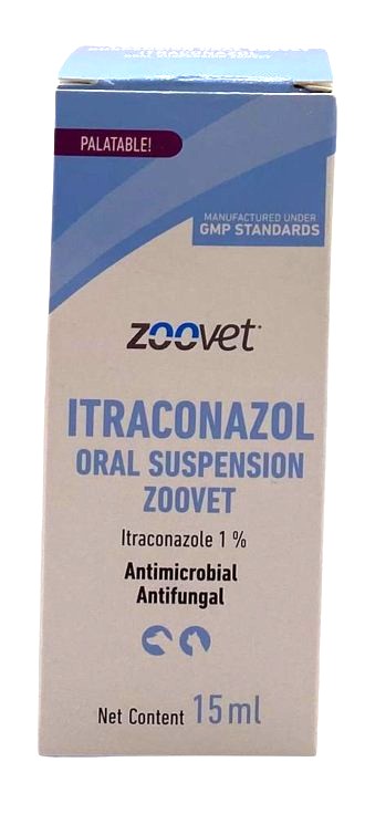 ITRACONAZOL ORAL ZOOVET 15 ml