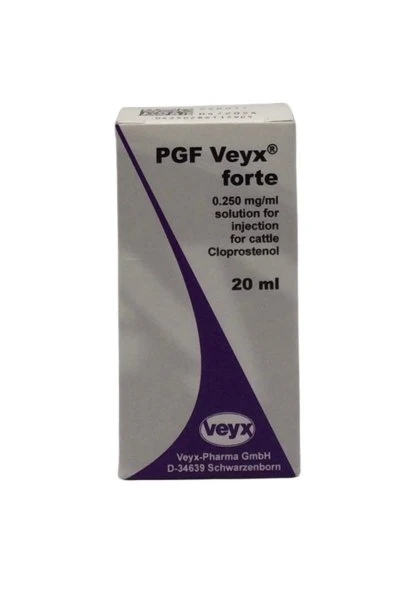 PGF Veyx forte 20ml Prostaglandin Forte for corpus luteum lysis in animals