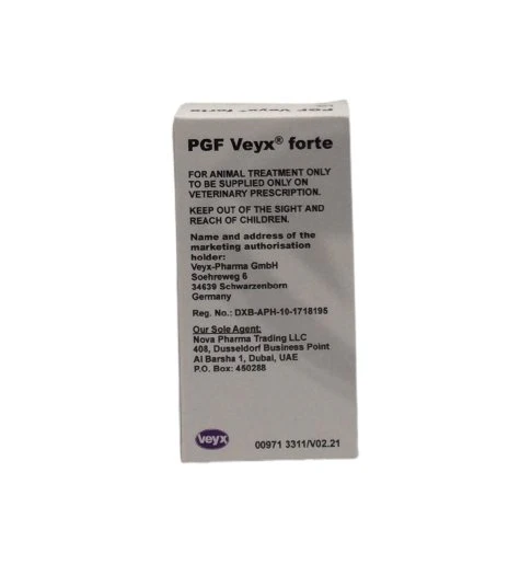 PGF Veyx forte 20ml Prostaglandin Forte for corpus luteum lysis in animals