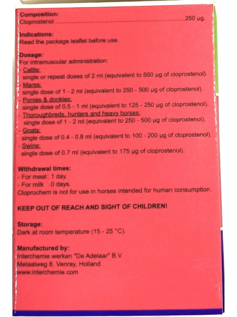 Cloprochem 10ml
