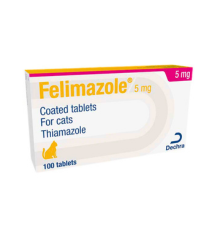 Felimazole® Coated Tablets (methimazole/Thiamazole) 5mg 100 Tabs 