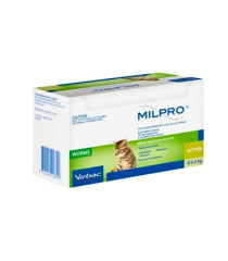 Virbac Milpro Dewormer for kittens and puppies 1 Tablet