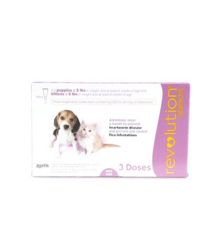 Revolution Topical Solution for Puppies and Kittens 3 Doses