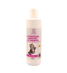 Chlorhexidine medicated cat shampoo 250 ml