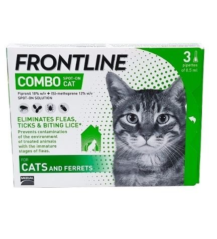 Frontline Combo Spot on cat 3 Pipettes