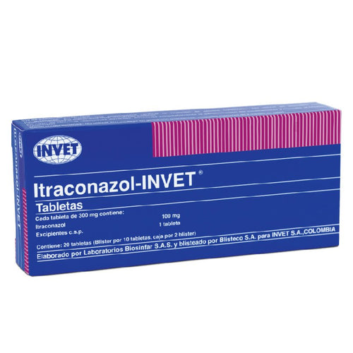 Itraconazol-invet 20 Taplets