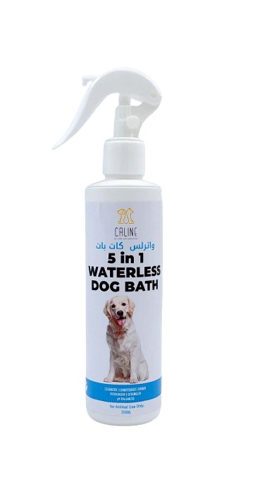 5 in 1 Waterless DOG Bath 250ml (Dry Shampoo)